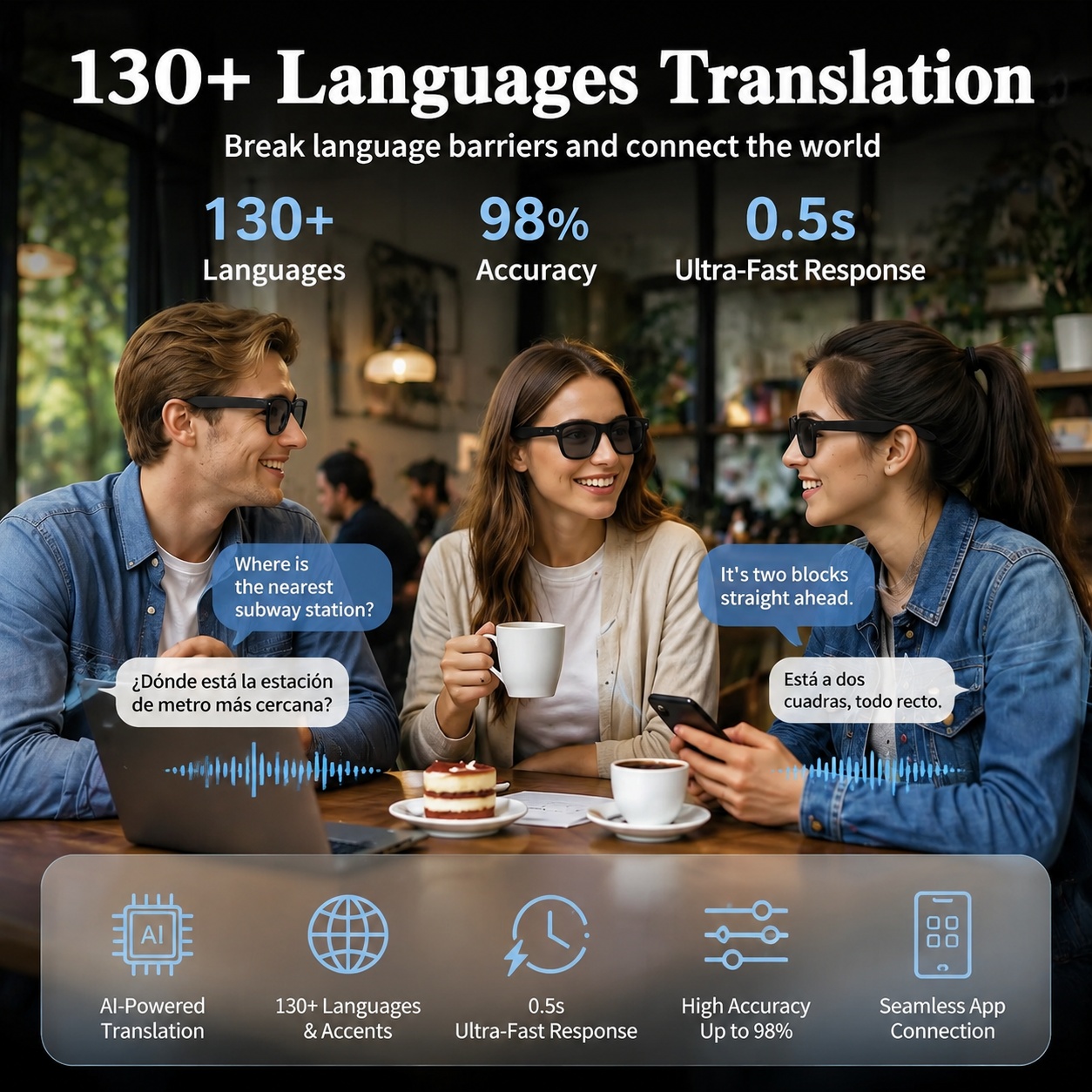 Inteligentne okulary AI 2026 z – Smart Glasses Lens recenzja i cena
